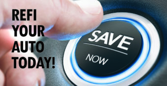 car start press button with words save now on it